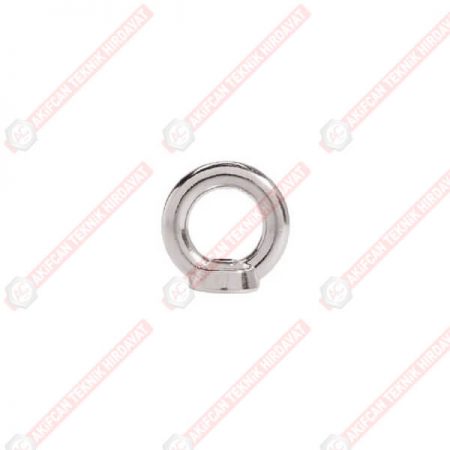 Dın 582 Inox Halkalı Kaldırma Somunu A2-A4
