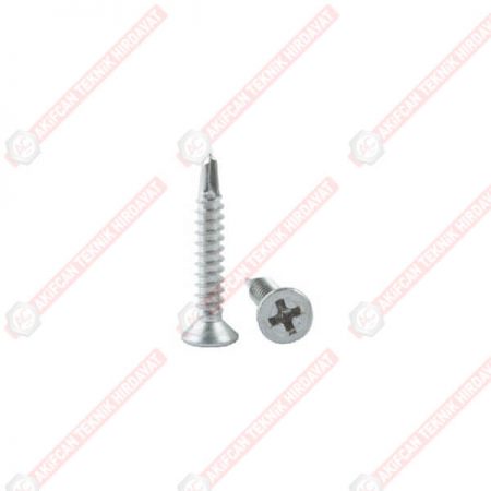 Dın 7504P Inox Yıldız Havşa Başlı Mu Vida (Yhb) A2-A4
